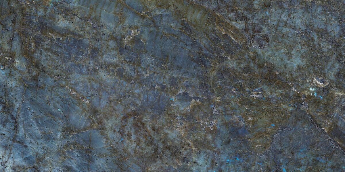 Rigel Azul Керамогранит синий 80х160 матовый+гл.чернила