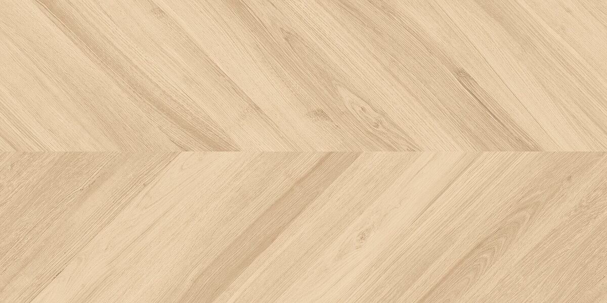 Wood Royal Almond Chevron Керамогранит бежевый 60х120 матовый карвинг