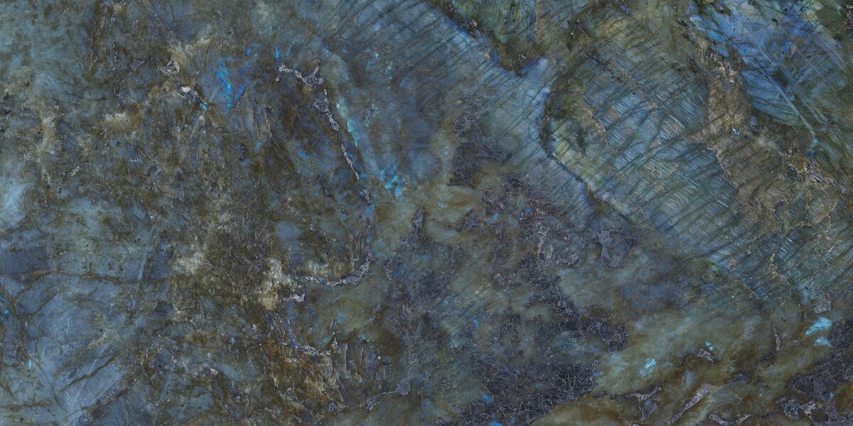 Rigel Azul Керамогранит синий 80х160 матовый+гл.чернила